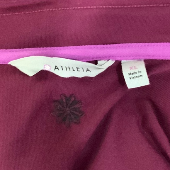 Athleta Suedy Lady Dress Nighshade Purple Athleisure Travel Dress Size XL - Picture 9 of 11